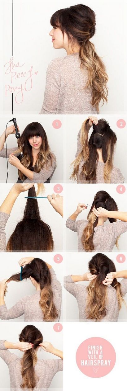 15 Cheveux Hacks & amp; Tutoriels sur Ponytail Idées Coiffure