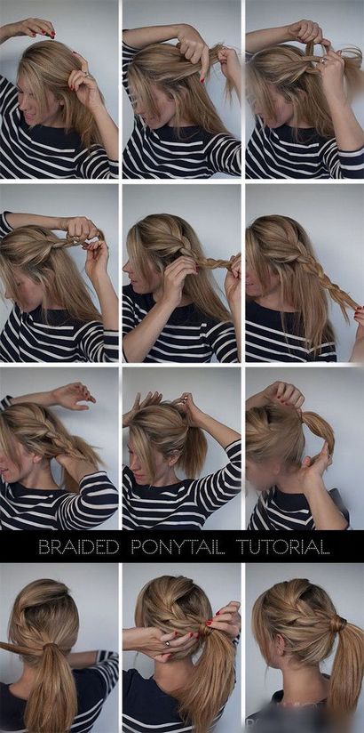 15 Haar Hacks & amp; Tutorials auf Pferdeschwanz Frisur-Ideen