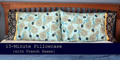 Taie 15 minutes avec Seams français ~ Tutorial - Le Cottage Mama