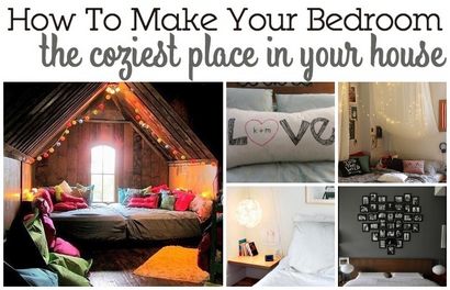 15 façons de rendre votre chambre à coucher La coziest place dans votre maison - Totalement La
