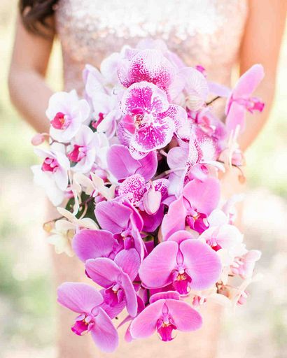 16 Beeindruckend Orchid Wedding Bouquets, Martha Stewart Weddings