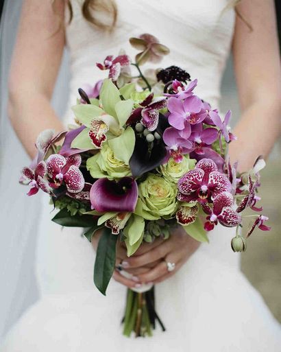 16 Beeindruckend Orchid Wedding Bouquets, Martha Stewart Weddings