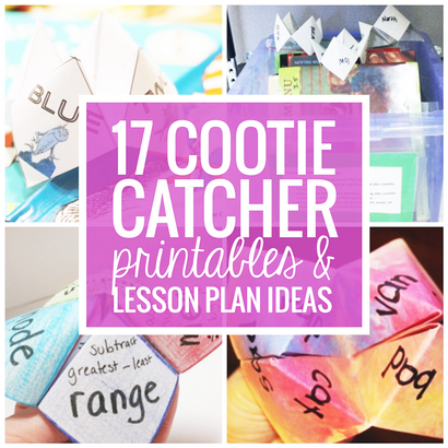 17 Schnell Cootie Catcher Printables und Unterrichtsplan-Ideen - Teach-Junkie