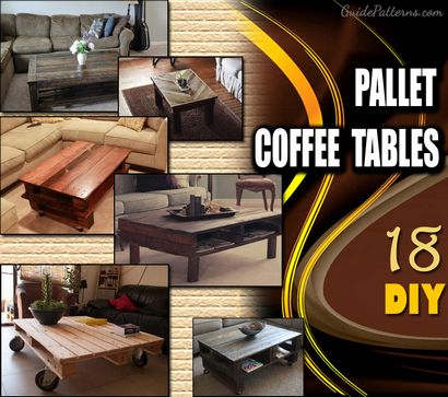 18 DIY Pallet Couchtische, Guide Patterns