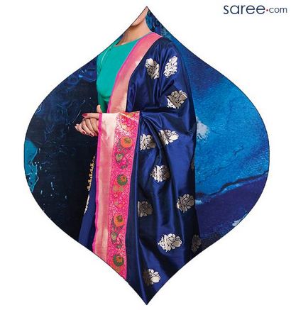 18 Herrliche Saree Pallu drapiert Style - Sie müssen versuchen! Infografik