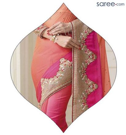 18 Herrliche Saree Pallu drapiert Style - Sie müssen versuchen! Infografik