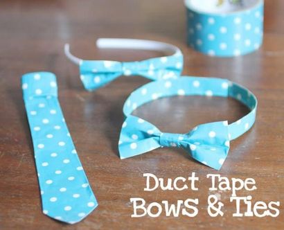 18 Comment faire Duct Tape Bow Tutoriels, Tip Junkie