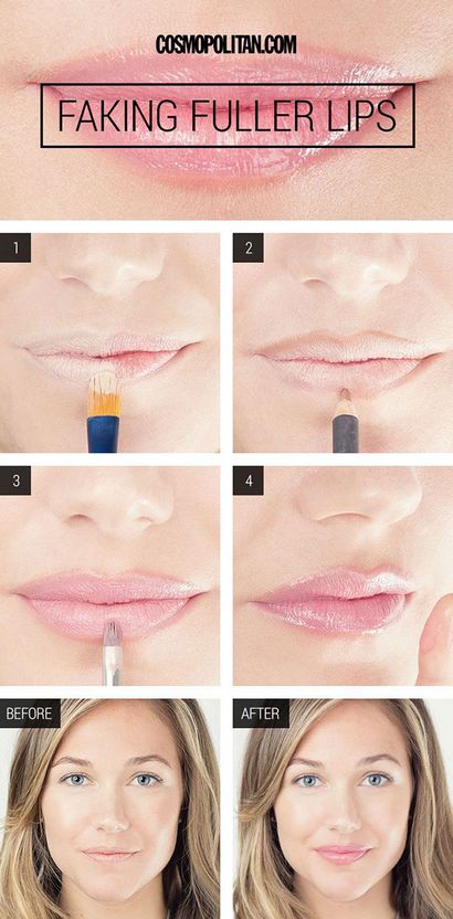 18 Tipps & amp; Tricks auf, wie Es Ihre Lippen größer aussehen & amp; Fuller