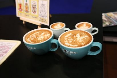 18 Top Verse du championnat du monde Art Latte 2015
