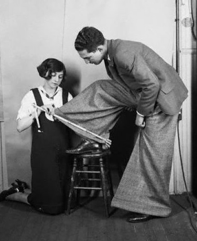 1920 hommes - Pantalons de Sacs Histoire Oxford, plus quatre, Salopette Corsaire (oxford) 1920 hommes - Pantalons de Sacs Histoire Oxford, plus quatre Corsaire, salopettes