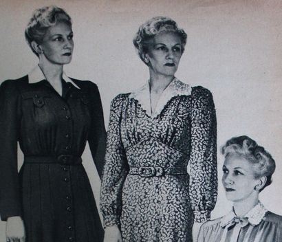1940 Hairstyles- Histoire des femmes - Coiffures