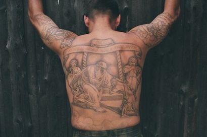 20 foncé et ses Prison Tattoo Designs