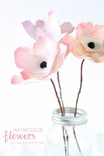 20 DIY Papier-Blumen-Tutorials, wie Papierblumen machen