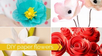 20 tutoriels de fleurs de papier de bricolage, comment faire des fleurs en papier