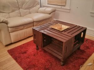 20 Tables basses Crate en bois bricolage, modèles Guide