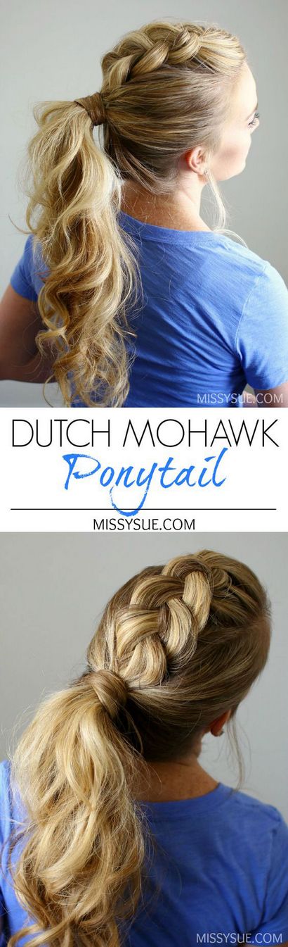 20 Einfach und kreative Dutch Braid Haar Tutorials