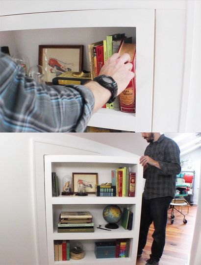 20 Portes secrètes et Clever Places Hiding, Marque (cacher) 20 Portes secrètes et Clever Places Hiding, Faire