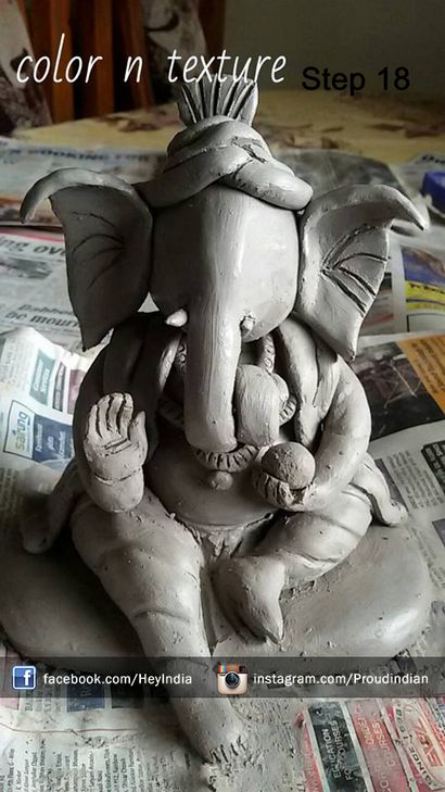 20 étapes simples pour faire Eco Friendly Idol Ganesha à votre domicile - All India Roundup