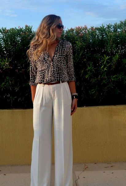 20 Style-Tipps, wie Wide Leg Palazzo Hosen tragen