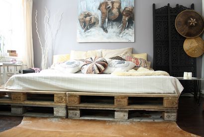 21 Bricolage Cadres de lit pour vous donner le Restful Spot vos rêves!