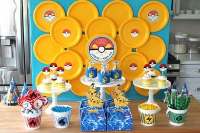 21 idées Top Pokemon Go de fête d'anniversaire, vaisseaux spatiaux et faisceaux laser