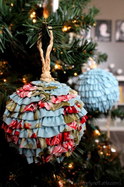 22 farbic Ornament Tutorials