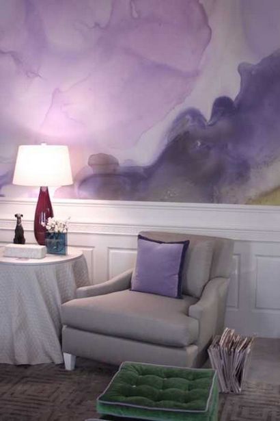 22 modernes Conception d'intérieur avec des idées de couleur pourpre, Couleurs fraîches d'intérieur