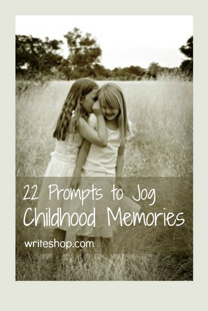 22 tâches d'écriture que les souvenirs d'enfance de jogging - Writeshop