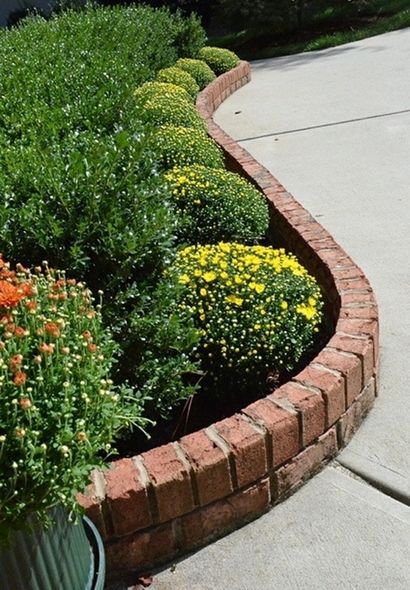 25 Garden Bed Borders, Edging Ideen für Gemüse- und Blumengärten