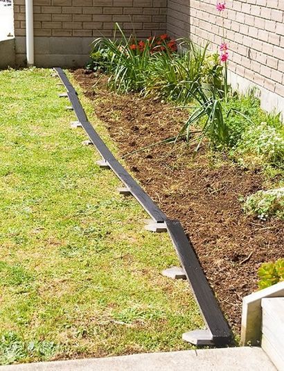 25 Garden Bed Borders, Edging Ideen für Gemüse- und Blumengärten