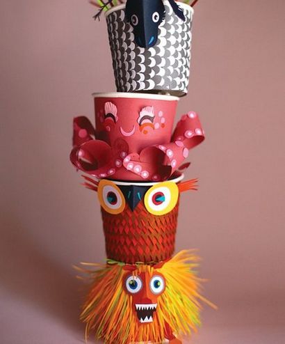 25 Paper Cup Crafts - Red Ted Kunst - s Blog