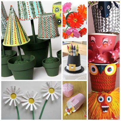 25 Paper Crafts Cup - Red Ted Art - Blog de (papier) 25 Paper Crafts Cup - Red Ted Art - Blog de
