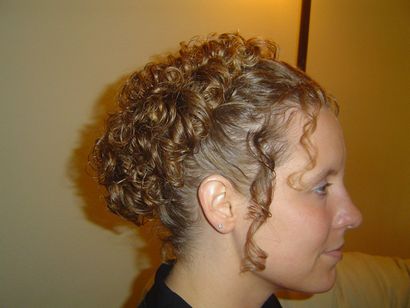 25 jolies Curly Chignons coiffures