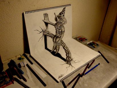 Super Fun 25 Dessins 3D sur le papier, EntertainmentMesh (Super Dessins Papier) Super Fun 25 Dessins 3D Sur le papier, EntertainmentMesh