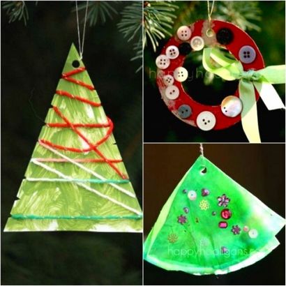 26 Plus facile Décorations de Noël pour les tout-petits et enfants d'âge préscolaire - Hooligans Happy