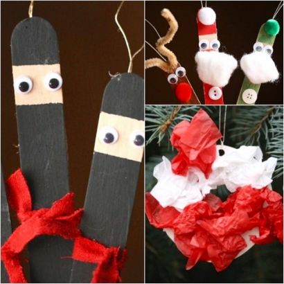 26 Plus facile Décorations de Noël pour les tout-petits et enfants d'âge préscolaire - Hooligans Happy