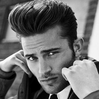 27 Pompadour coiffures et coupes de cheveux, les hommes - coiffures décotes 2017 (style vos cheveux) 27 Coupes de cheveux et Pompadour coupe de cheveux, Hommes - coiffures décotes 2017