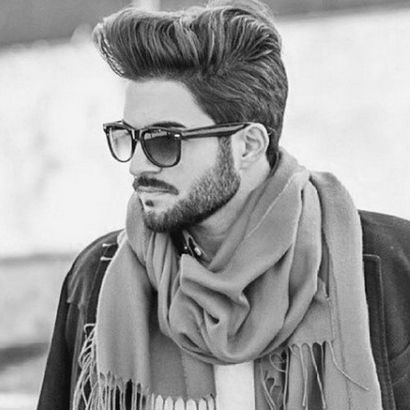 27 Coupes de cheveux et Pompadour coupe de cheveux, Hommes - coiffures décotes 2017