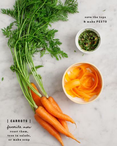 28 saison Favoris Carrot Top Pesto Recette - Amour et citrons