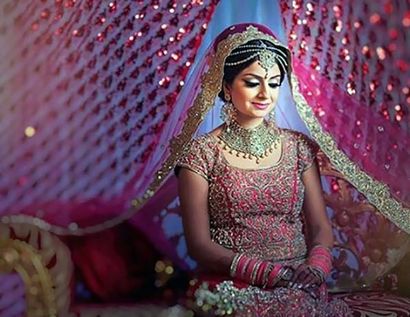 29 plus beaux looks de maquillage de mariée indienne (Photos)