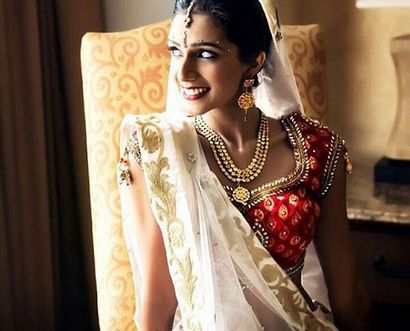 29 plus beaux looks de maquillage de mariée indienne (Photos)