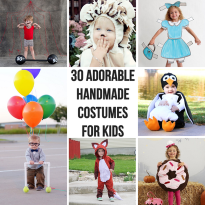 30 Costumes pour les enfants Cutest main - Lignes Across