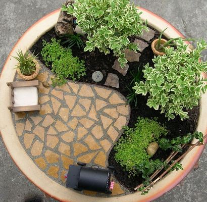 30 idées de bricolage Comment faire Fairy Garden, Architecture - Design