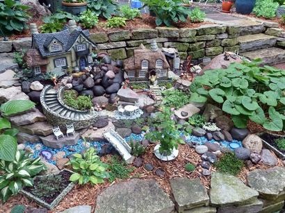 30 idées de bricolage Comment faire Fairy Garden, Architecture - Design