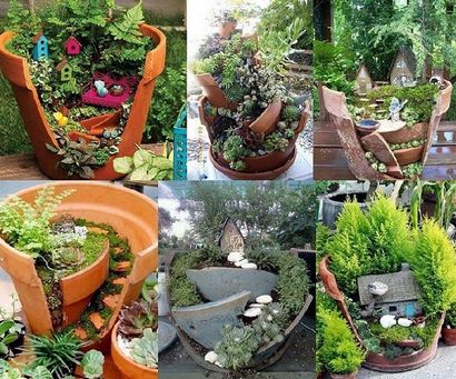 30 idées de bricolage Comment faire Fairy Garden, Architecture - Design