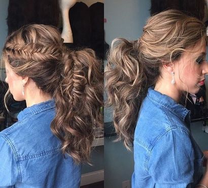 30 façons Accrocheur au style bouclés et ondulés Ponytails