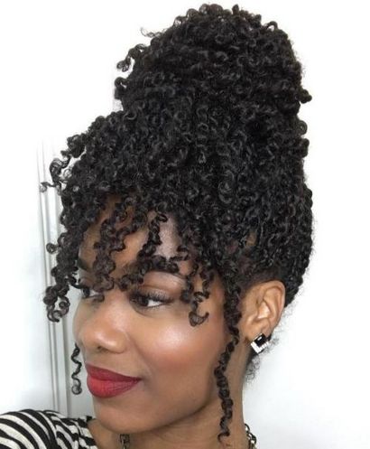 30 Hot Kinky Torsades Coupes de cheveux à essayer en 2017 (torsions) 30 Hot Kinky Torsades Coiffures à essayer en 2017