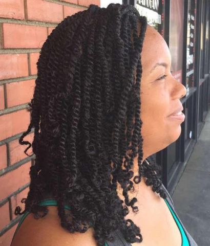 30 Hot Kinky Torsades Coupes de cheveux à essayer en 2017 (crépus) 30 Hot Kinky Torsades Coiffures à essayer en 2017