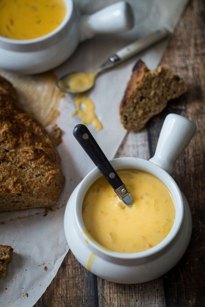 30 minutes Soupe au fromage de bière allemande - La cuisine Wanderlust