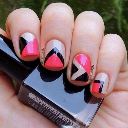 30 Nail Designs rayures et semble essayer avec